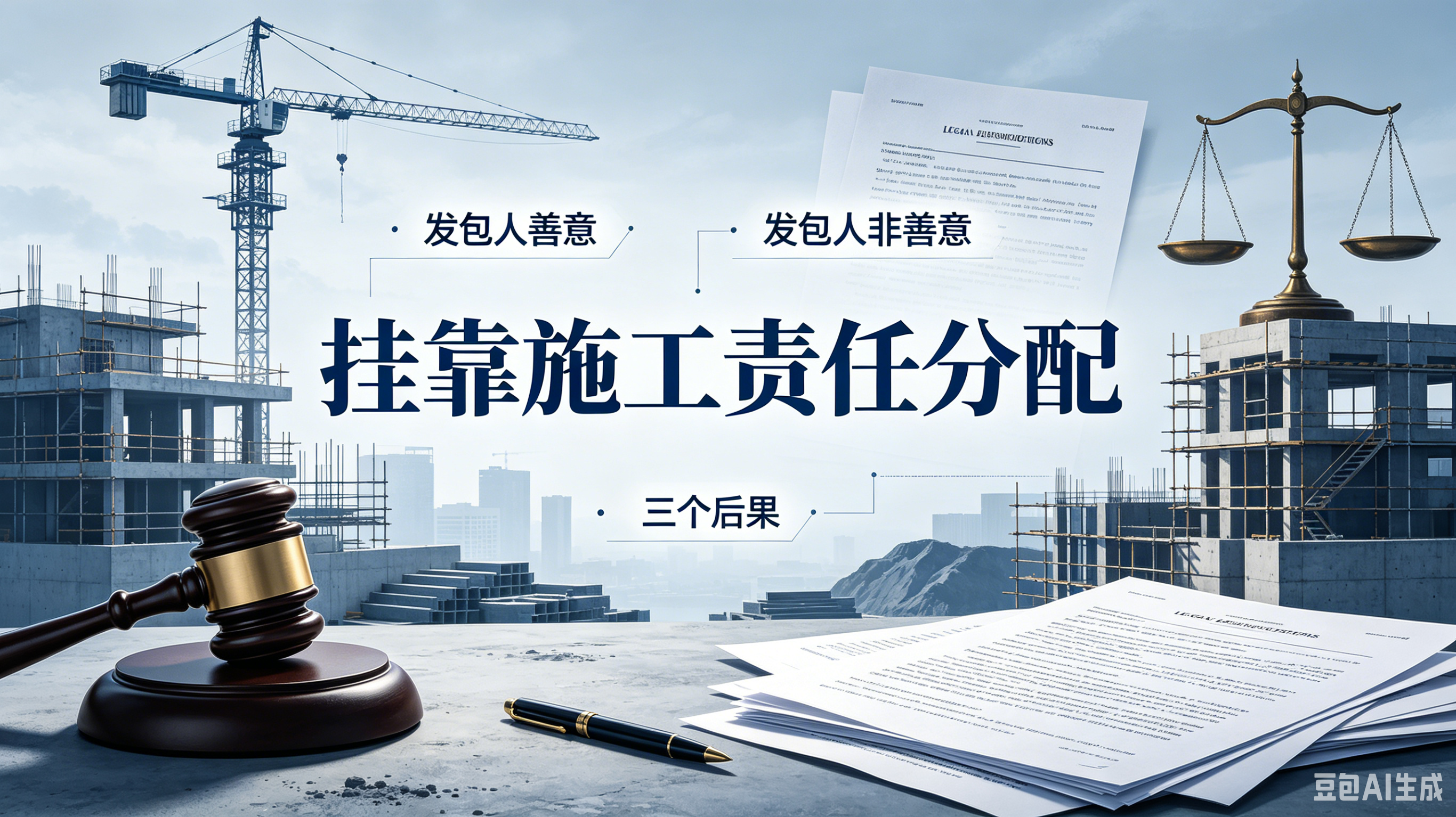 挂靠施工的对外责任分配——区分发包人善意与非善意的三个后果