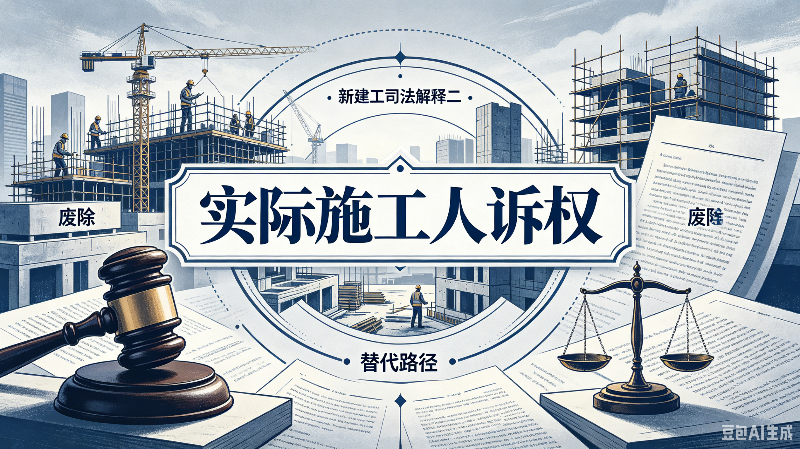新建工司法解释二:实际施工人直接诉权的废除与替代路径(上篇)